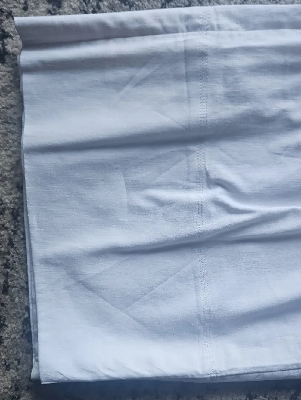 White Women's Wide-Leg Linen Blend Pants